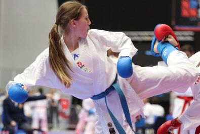 Török Panka hetedik a világbajnokságon (Karate)