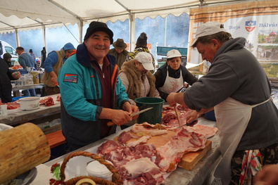 A torjai csapat. A szerző felvételei