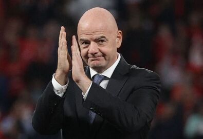 Gianni Infantino merész terveket dédelget. Fotó: Reuters