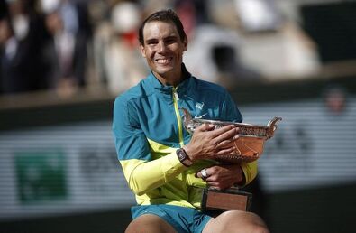 Rafael Nadal 2005 óta szerepel a legjobb tízben. Fotó: Reuters / Benoit Tessier