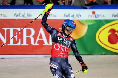 Mikaela Shiffrin. Fotó: Reuters