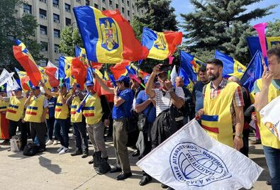 Fotó: Facebook / Confederatia Sindicala Nationala MERIDIAN