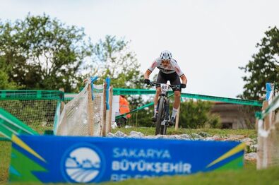 Molnár Ede a törökországi világkupán. Fotó: Facebook / City Mountainbike