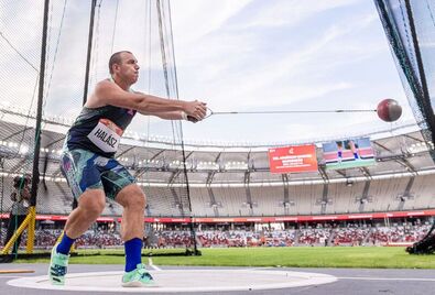 Halász Bence. Fotó: Facebook / Magyar Atlétika – Hungarian Athletics