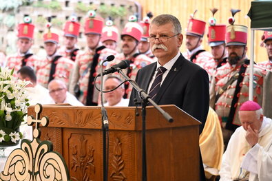 Kövér László, az Országgyűlés elnöke. Fotó: MTI / Kátai Edit