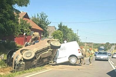 Baleset Eresztevényben. Olvasói felvétel