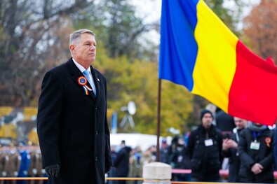 Klaus Iohan­nis államfő. Fotó: Facebook / Klaus Iohannis