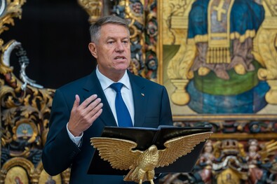 Klaus Iohannis államfő. Fotó: Facebook / Klaus Iohannis