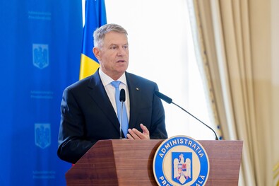 Klaus Iohannis. Fotó: presidency.ro