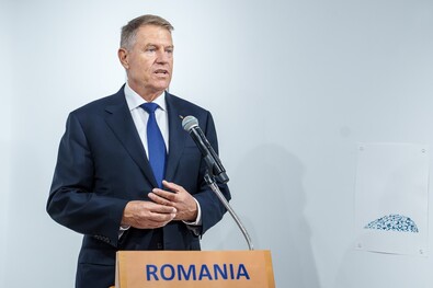 Klaus Iohannis államfő. Fotó: presidency.ro