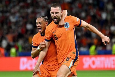 Holland öröm. Fotó: Facebook / UEFA EURO 2024