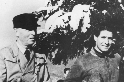 Ion Antonescu és Corneliu Zelea Codreanu 1935-ben. Fotó: szukajwarchiwach.gov.pl