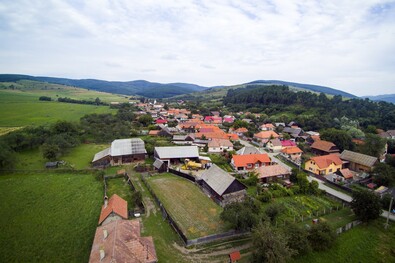 Kézdiszárazpatak madártávlatból. A szerző archív felvétele