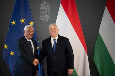 António Costa és Orbán Viktor. Fotó: Miniszterelnöki Sajtóiroda