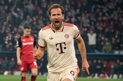 Harry Kane duplázott a párharc első felvonásán. Fotó: Facebook / FC Bayern München